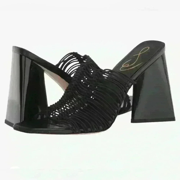 Sam Edelman Laurette Block Heel Mule Sandal - Picture 2 of 9
